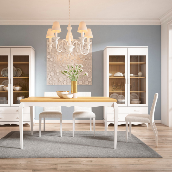 como decorar un comedor en verano